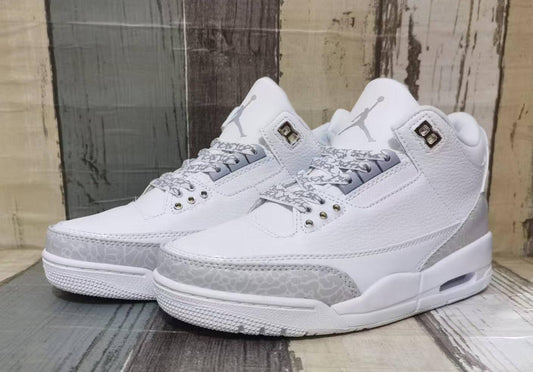 Air Jordan 3 "Cement Grey and Metallic Silver"